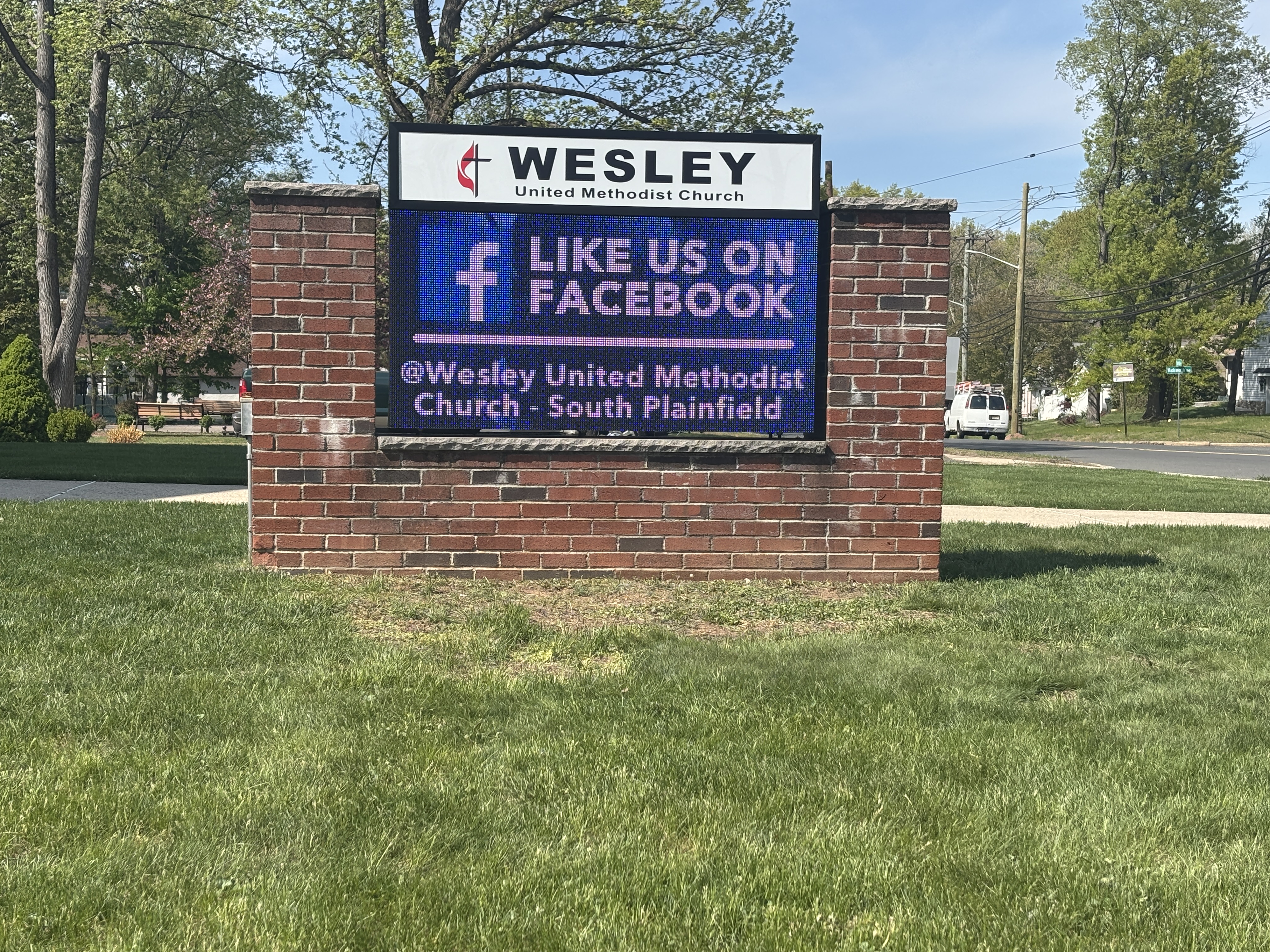 Wesley United Methodist sign